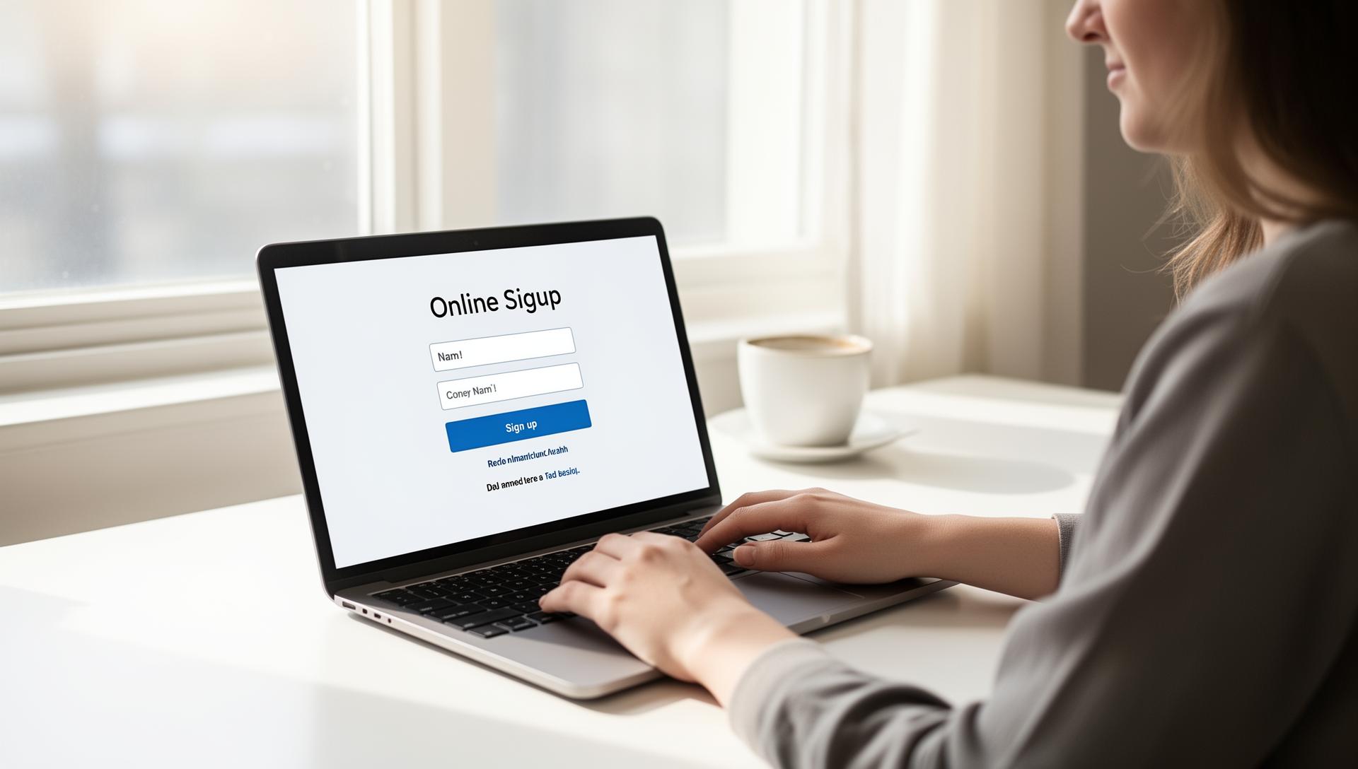Easy signup process for Sterling Grove dry cleaning pickup